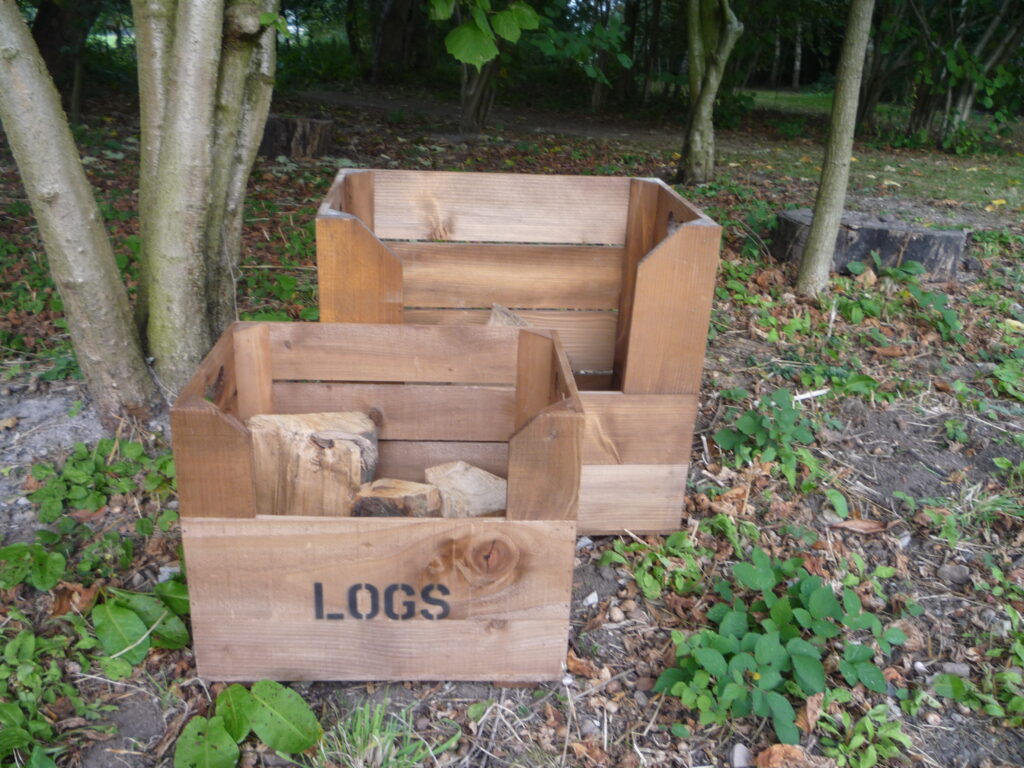 Log crates - Transport your firewood with ease