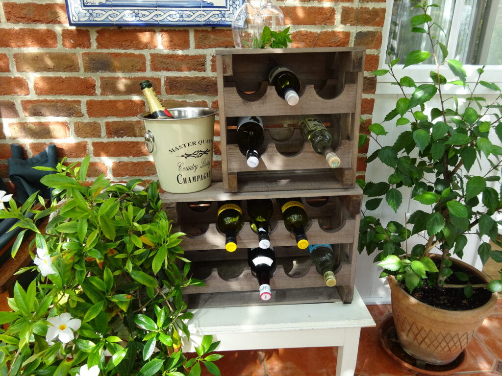 Stacked wine racks - Perfect storage for every home