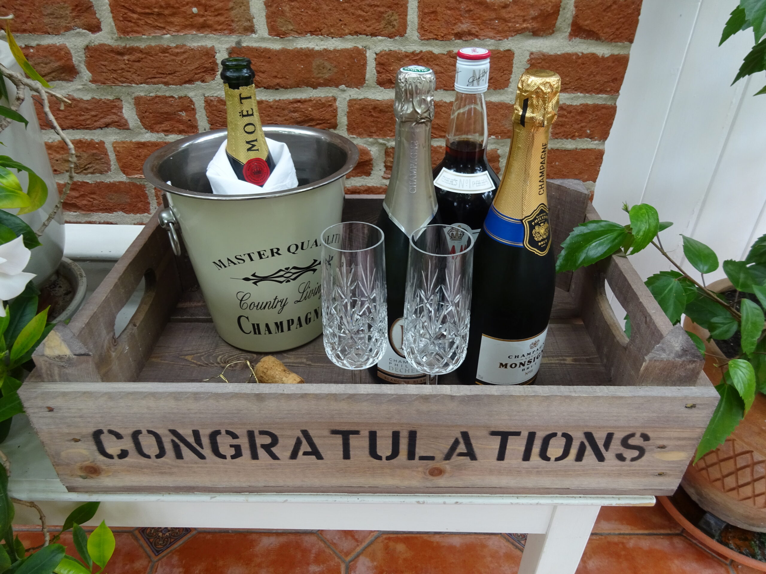 Personalised Wooden Valentine's Tray - Large - Image 2