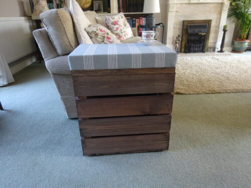 Double Crate Seat with Three Inch Cushion