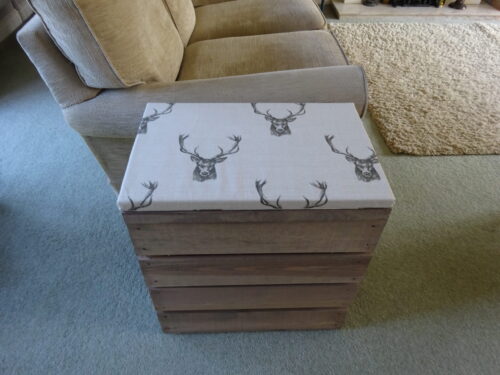 Double Crate Seat with One Inch Cushion
