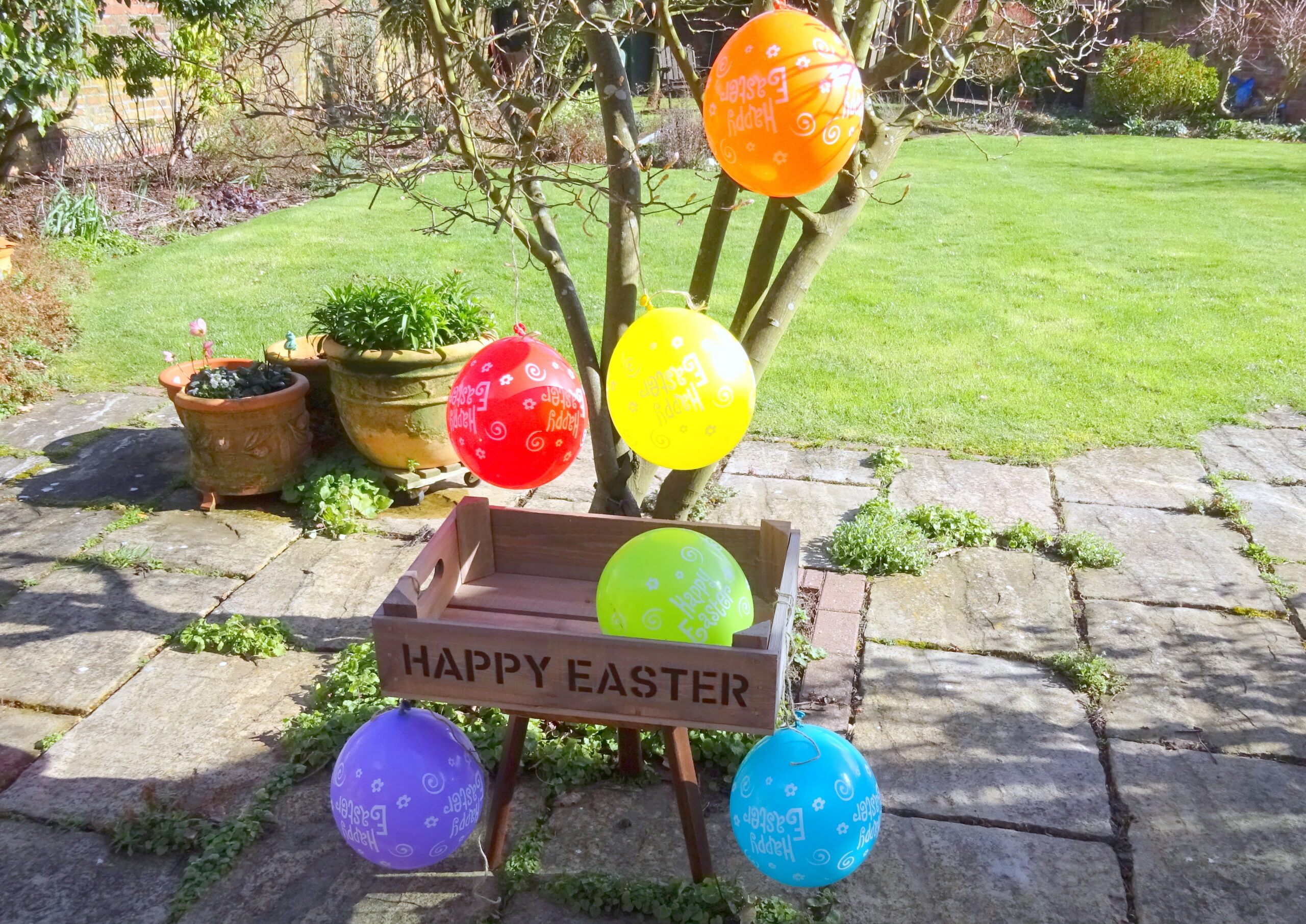 Personalised Large Easter Tray